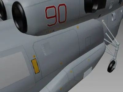 Kamov - Ka-31 - THE AWACS HELICOPTER - 3D model