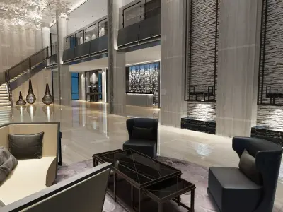 The Hotel Lobby 2 3D model