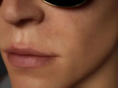 Male character Game Ready Low-poly 3D model