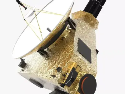 New Horizons 3D model