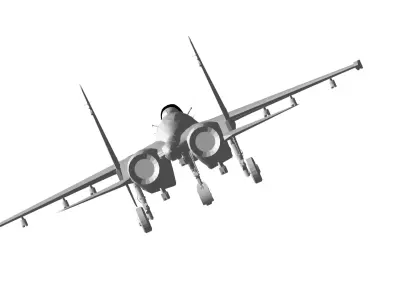 Sukhoi Su-35 3D model