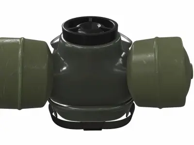 Gas Mask 06 3D model