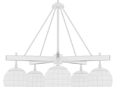 Allie Chandelier Free 3D model