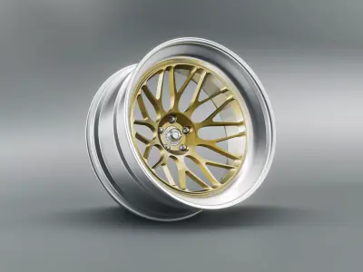 HRE 300 classic-W Low-poly 3D model