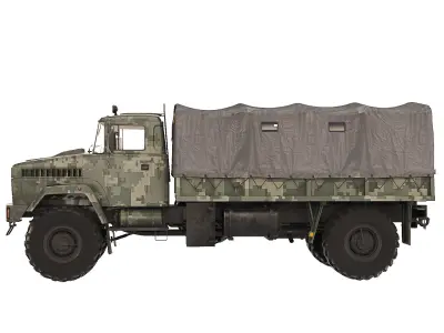 KrAZ 5233 VE 2010 3D model