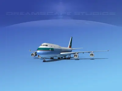 Boeing 747-8I Cathay Pacific Cargo 3D model
