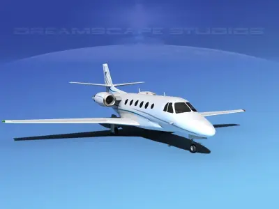 Cessna C560XL Citation V02 3D model