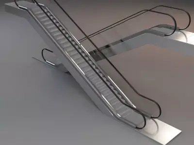 Escalator 3D model