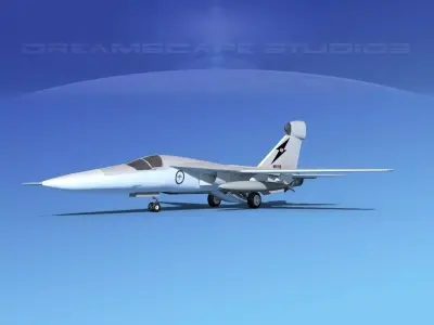 General Dynamics EF-111 Raven V05 RAAF 3D model