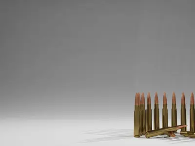 Bullets R1M3 Low-poly 3D model