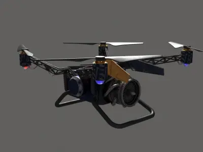 drone collection 3D model