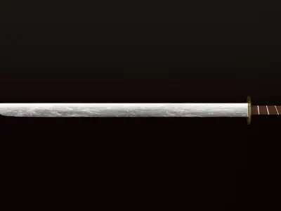 sword 3d Free 3D model