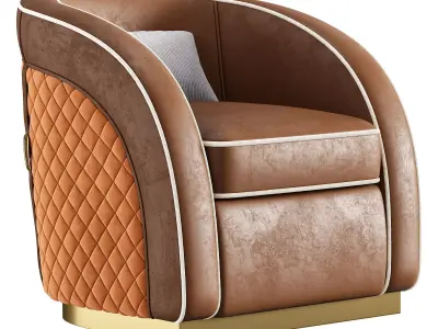 Aurora Armchair Free 3D model