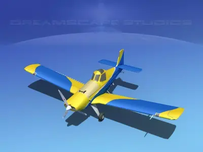 EMB-202 Cropduster v06 3D model