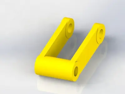 stabilizer plastic bracket 3D model