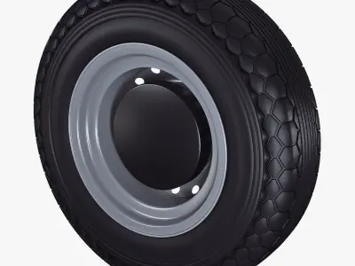 Car Wheel M 1 3D model