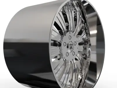 ASANTI AF136 WHEEL 3D MODEL 3D model