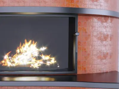 Artneo Pizza Oven Low-poly 3D model