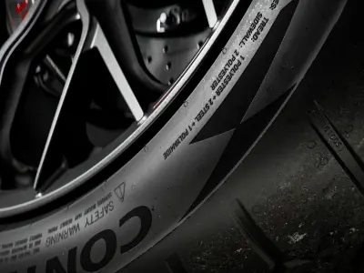 Continental Extreme Contact Force 345 30 ZR19 3D model