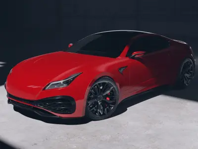 Generic Sport Coupe AR 2025 3D model