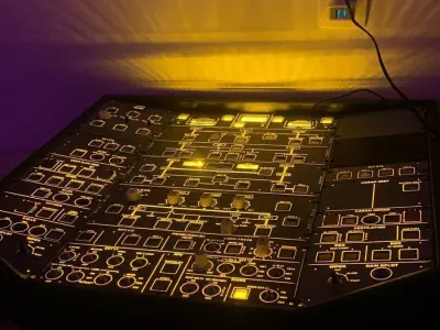 AIRBUS A320 OVERHEAD PANELS 3D print model