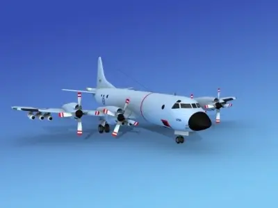 Lockheed P-3 Orion Hellenic Air Force 3D model