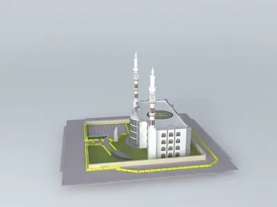 Baghdad Police Station Free 3D model