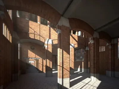 Old Factory 3D model