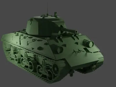  Nahuel DL 43 Low-poly 3D model