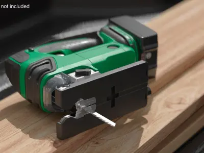 Cordless Jig Saw 3D model