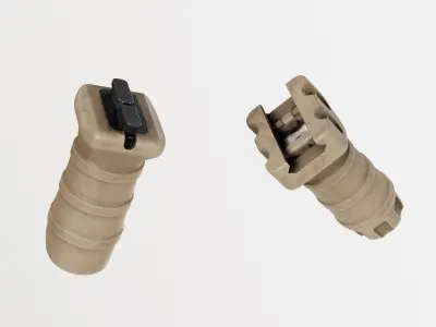 Tango Down vertical grip Low-poly 3D model