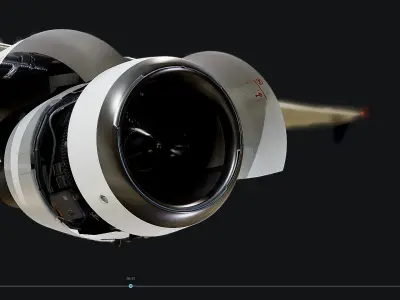 Airbus A320 Wing 3D model