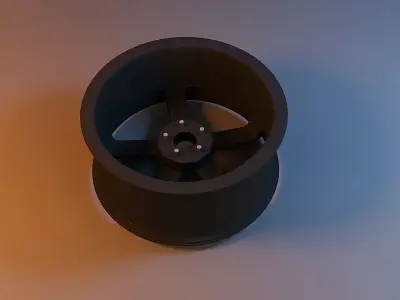 Advan Racing GT Low-poly 3D model