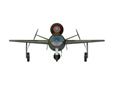 Henschel Hs132 3D model