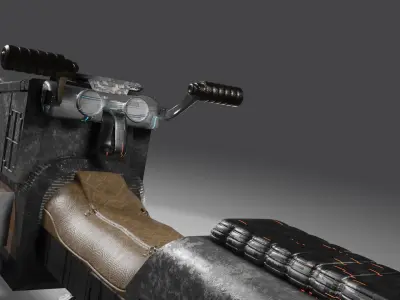 StarWars Treadspeeder 125-Z 3D model