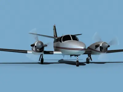 Cessna F406 Caravan II V01 3D model