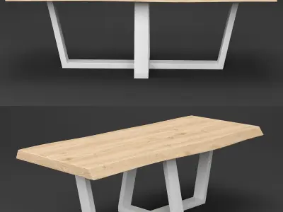 Dining set 47 Free 3D model