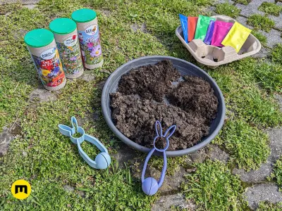 Easter Egg Seed Bomb Maker Free 3D print model