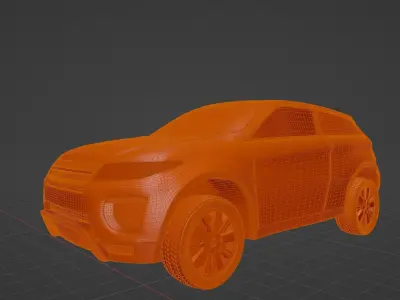 Range Rover EVOUQUE 3D model