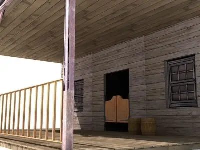 Western House 2 3D model