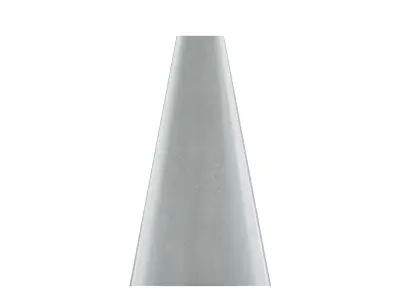 Aluminium Fin Shaped Bollard 3D model