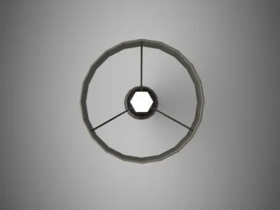 Older Lamp Low-poly 3D model