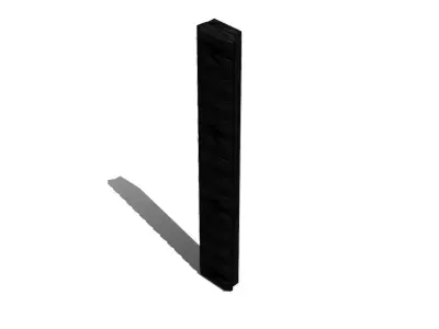 Trilho Picatinny 13 Keymod Rail 3D model