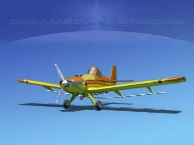 EMB-202A Ipanema V03 3D model