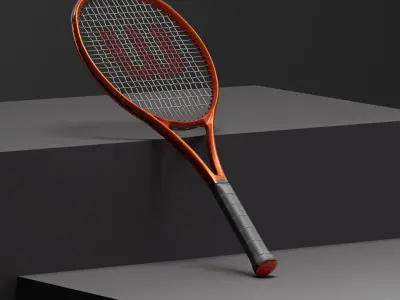 Tennis Racket 3D Model Realistic Sports Asset 3D model
