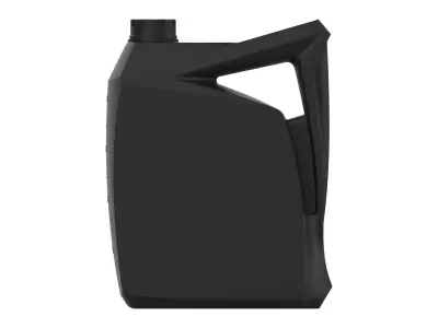 Canister plastic bottle 3D model