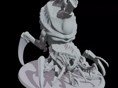 Psyker Hunter 3D print model