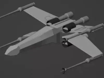 XWING 1 3D model