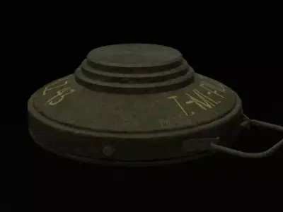 Mine V6 Free low-poly 3D model