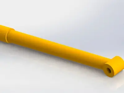 cylinder pipe 3D model